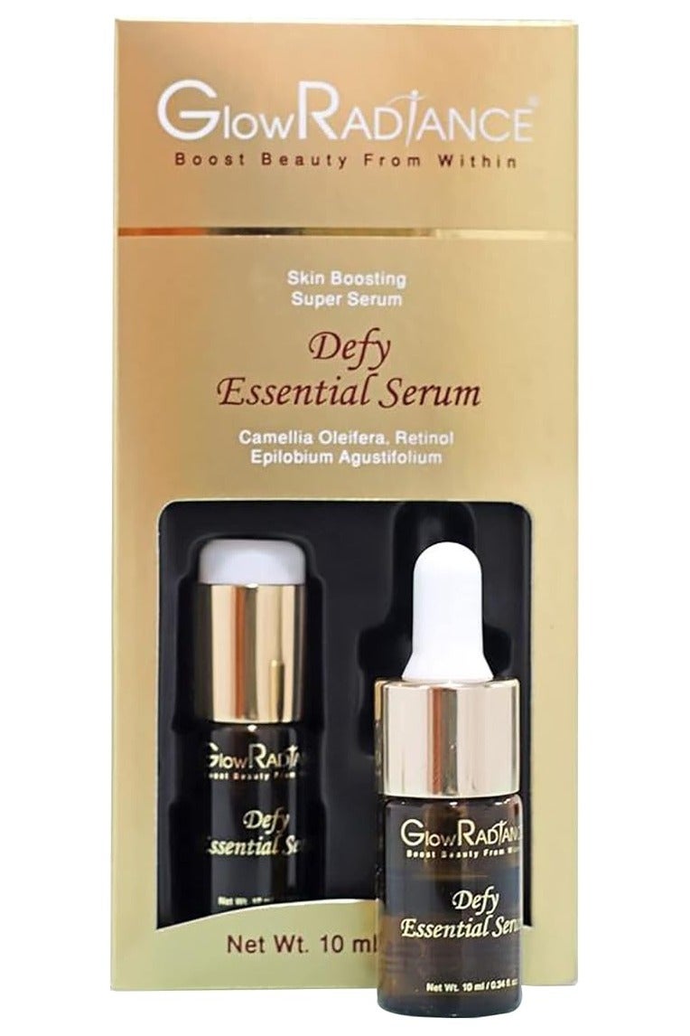 Glow Radiance سيروم مضاد للشيخوخة الأساسي غلو راديانس ديفي - فیلر خلوى خبير | سيروم مضاد للتجاعيد وشد البشرة مع أحماض دهنية بالميتية ولينولية - 10 مل × 3 قطع - Image 1