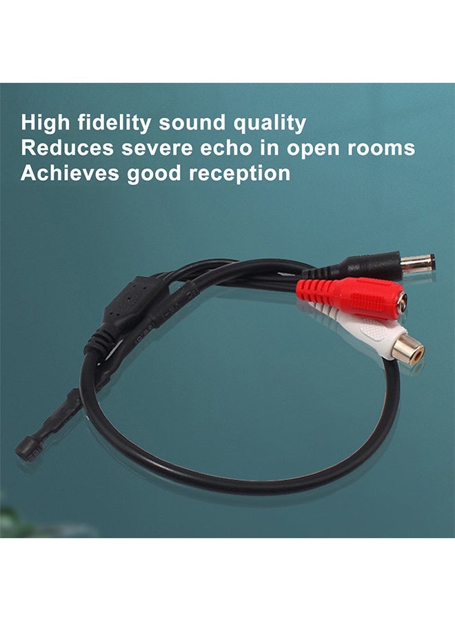 GNAFOTU 2 Pcs Cables With Rca And Power Connectors, Microphone Accessories Cables, With 10-50 Square Meter Range - Image 5
