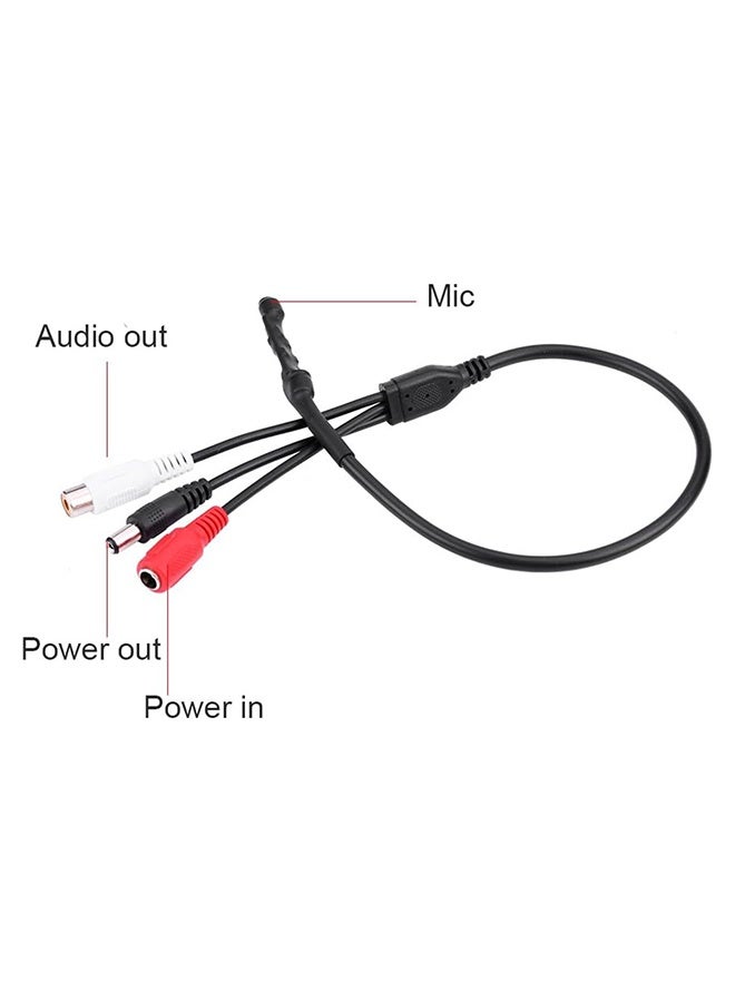 GNAFOTU 2 Pcs Cables With Rca And Power Connectors, Microphone Accessories Cables, With 10-50 Square Meter Range - Image 3