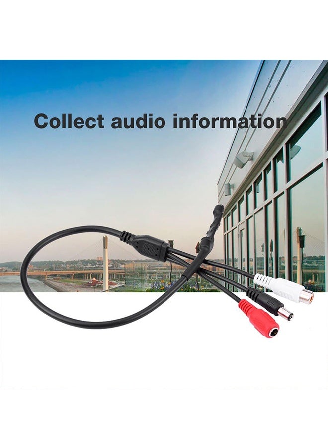 GNAFOTU 2 Pcs Cables With Rca And Power Connectors, Microphone Accessories Cables, With 10-50 Square Meter Range - Image 2
