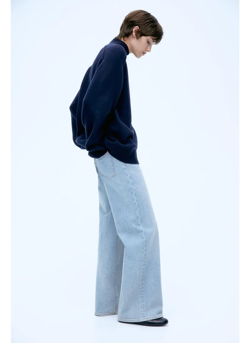 اتش اند ام Wide High Jeans