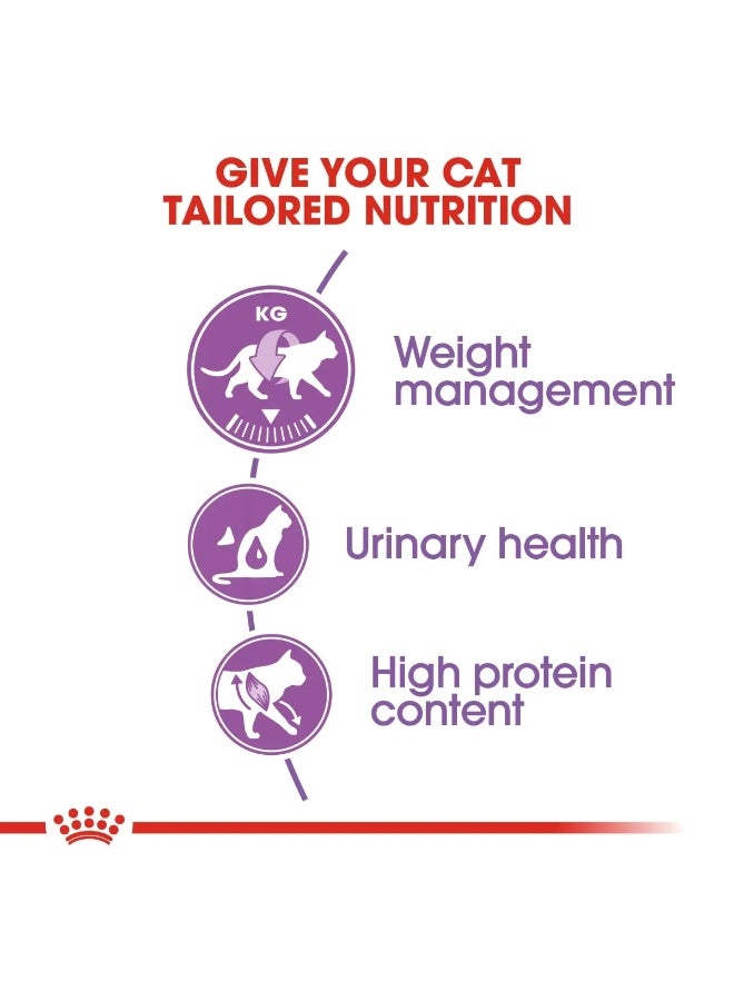 Royal Canin Feline Health Nutrition Sterilised 2 KG - Dry Cat Food - Image 4