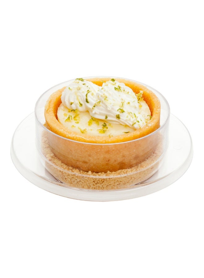 Restaurantware أطباق حلوى سعة 2.5 أونصة، 100 طبق صغير قابل للتصرف - تصميم دائري، للمقبلات، العينات، التذوق، والوجبات الخفيفة، أطباق حفلات علمية بلاستيكية شفافة، مستلزمات حفلات علمية - Image 2