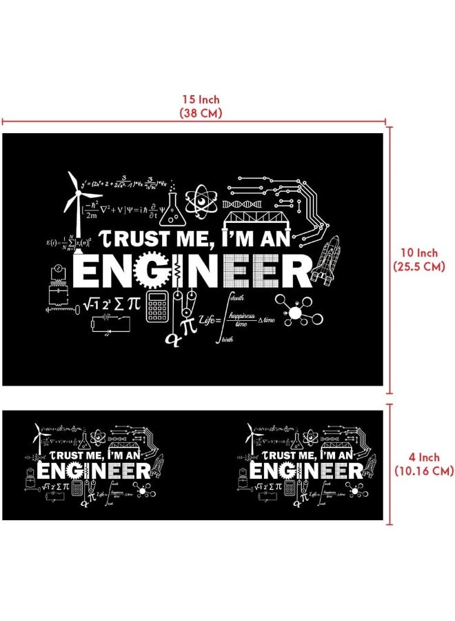 Home Trove Techfit Premium Vinyl HD Printed Full Panel Laptop Skin/Sticker/Stretchable Vinyl/Cover Laptops Upto 15.6 inch No Residue, Bubble Free - Rocket Trust Me I am Engineer  - Image 5