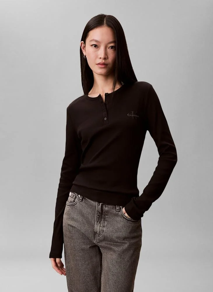 Calvin Klein Jeans Logo Crew Neck T-Shirt