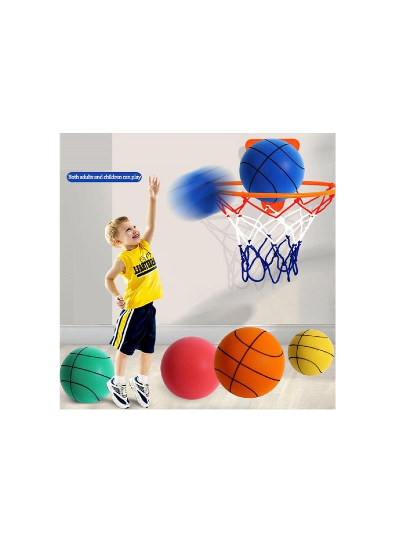 silvercnc - Hush Handle Basketball, Silent Swish Basketball, Silent Basketball Dribbling Indoor, Silent Foam Basketball for Indoor Activities - Image 1