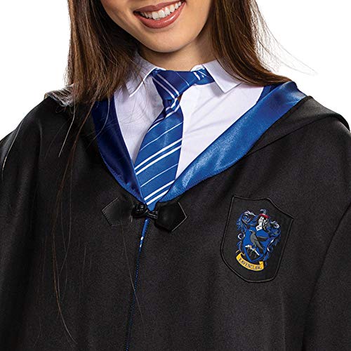 Disguise unisex adult Ravenclaw Costume Outerwear, Black & Blue, Medium 38-40 US, 107999T - Image 3