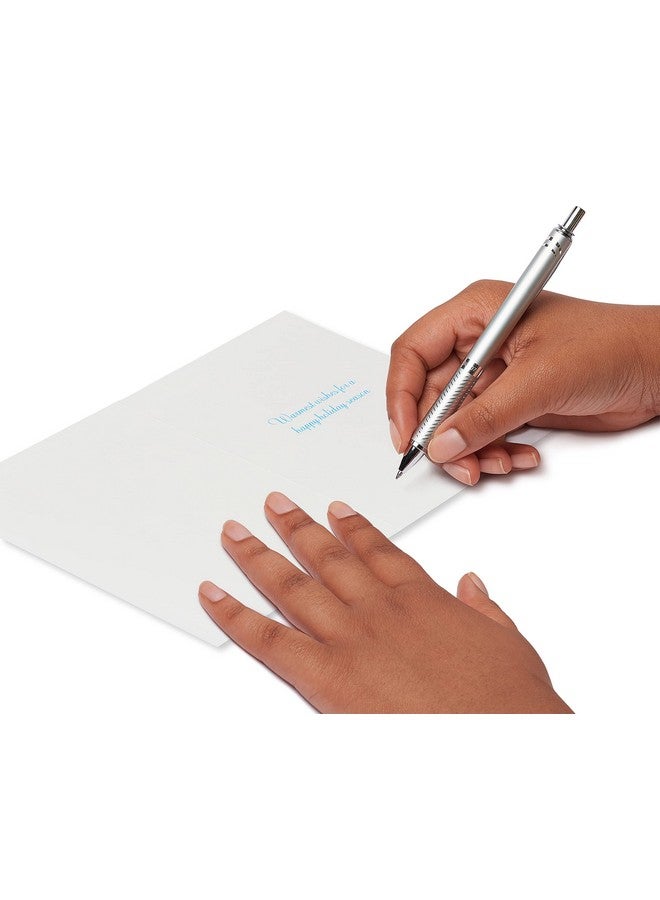 Papyrus Holiday Cards Boxed With Envelopes Warmest Wishes Snowflakes (14 Count) - Image 3