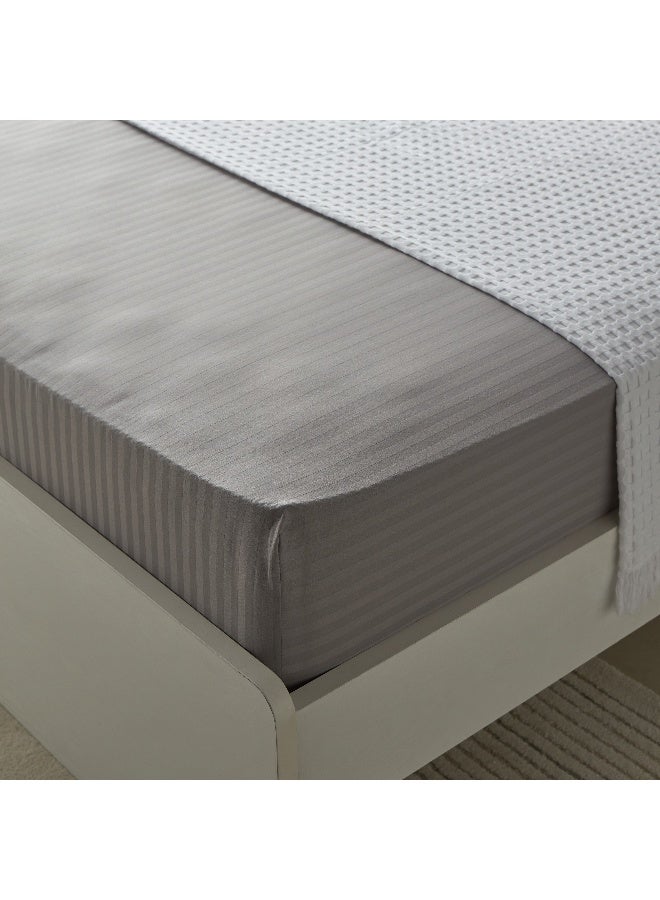 Home Box شريحة سرير هاملتون ساتين مخطط أولمبي كوين 160 × 200 × 36 سم - Image 1