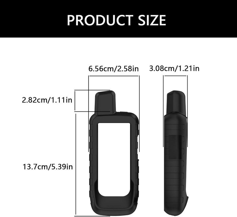 Scratch Shockproof Soft Protective Case Guard Sleeve for GPSMAP 66i 67i Computer Outdoor Navigation Cyclometer Easy Access Navigation Button - Image 2