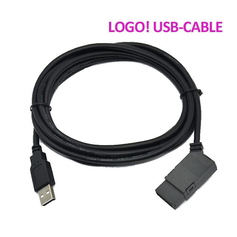 كابل البرمجة: واجهة USB ثنائية في واحد مع عزل كهروضوئي - تصميم مضغوط محمول، كابل اتصال عالي السرعة للاستخدام في برمجة PLC الصناعية ووحدات التحكم LOGO. - Image 2