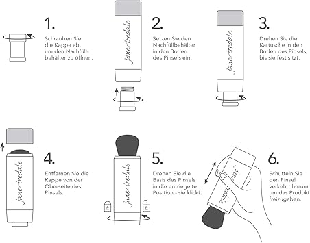 Jane Iredale PowderMe SPF Brush Tanned Pack of 3 Refill - Image 3