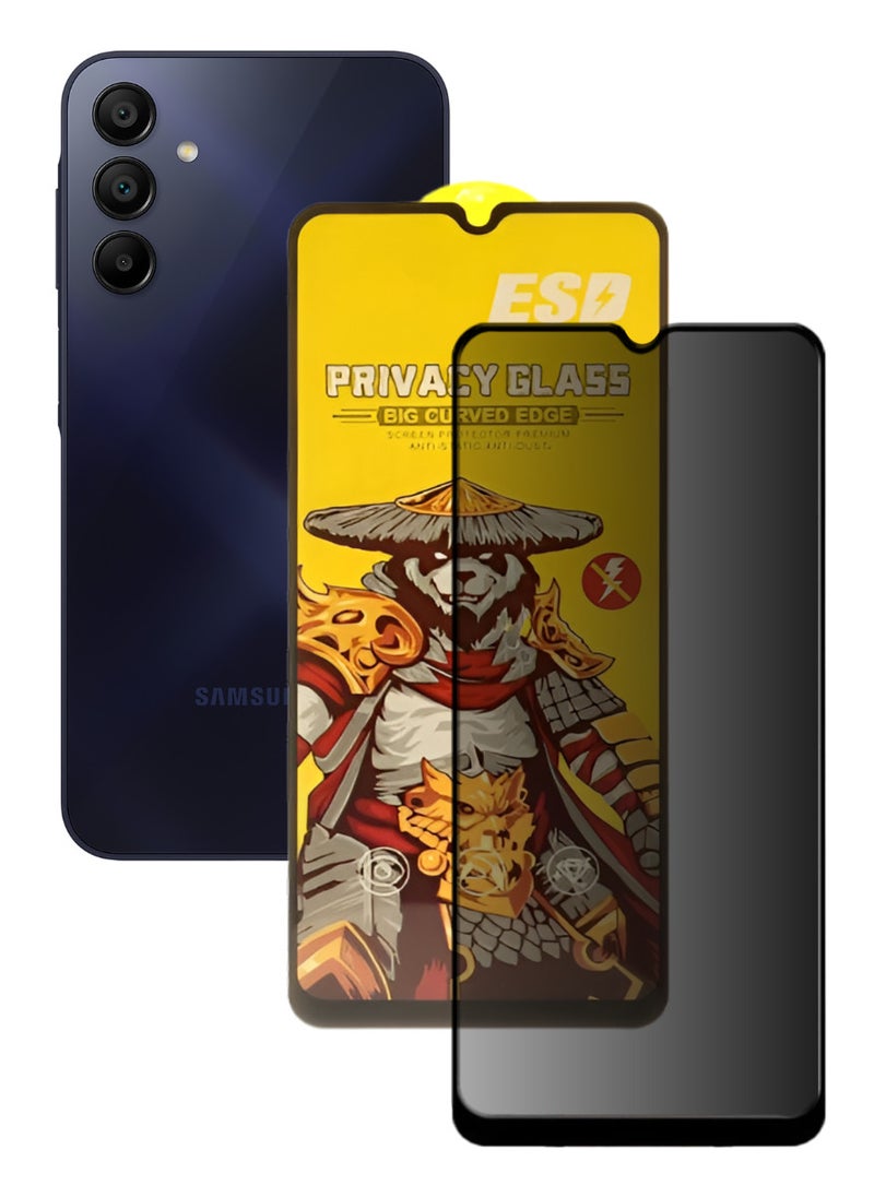 ESD Tempered Dustproof Glass Screen Protector Compatible For Samsung Galaxy A15 - Image 1