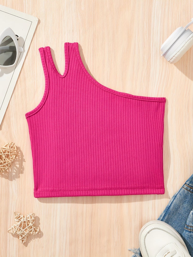 Ins Girls Fashion Girls Sports Vest Children'S Leisure Tide Fan Sports Summer Clothes Suitable For 1-8 Years Old - Image 5