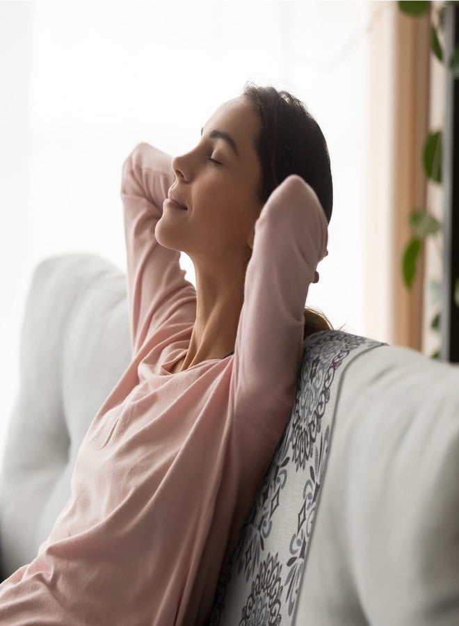 اودين غطاءان لمساند رأس الكراسي القابلة للإمالة من أودين، قطعتان، واقيان لمساند الرأس للكراسي والأرائك، أغطية أثاث بنقشة ماندالا، لتزيين المنزل، هدية مثالية للمنزل الجديد - Image 5