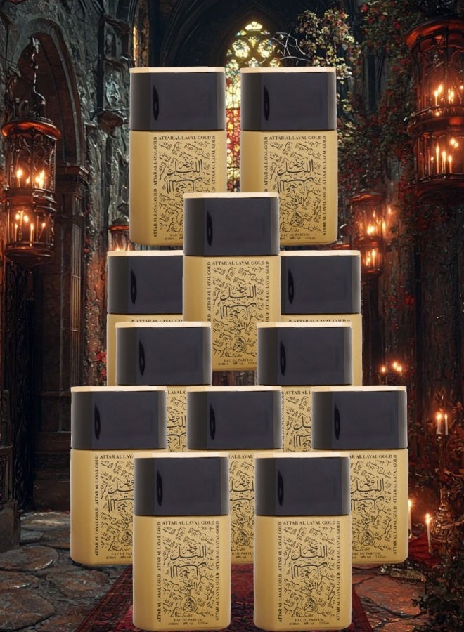 الفخر 12 قطع عطر الليل الذهبي 100مل - Image 1