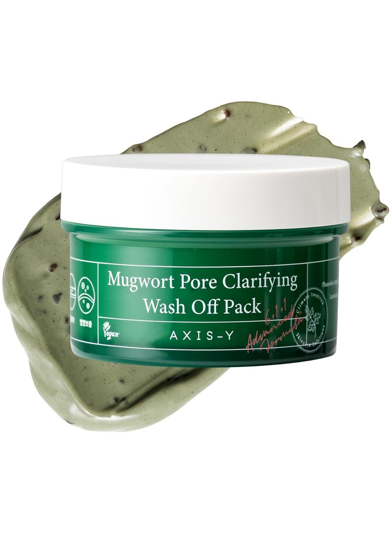 AXIS-Y Mugwort Pore Clarifying Wash Off Pack 100Ml - Image 1