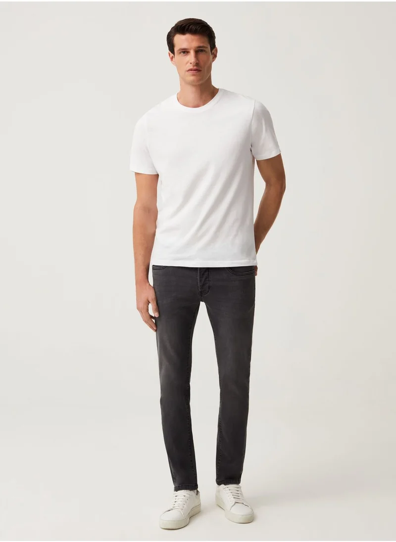 او في اس OVS Skinny Fit Stretch Jeans