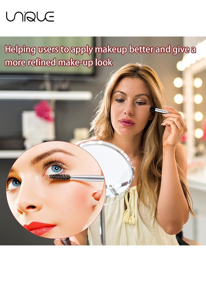 Unique 10Pcs Double Head Sponge Brush - Make up Sponge Makeup Supplies Sponge Makeup Rush Makeup Tool Eyelash Makeup Sponges for Foundation Eyebrow Brush Makeup Sponge Brush Eye Shadow Brush  - Image 5