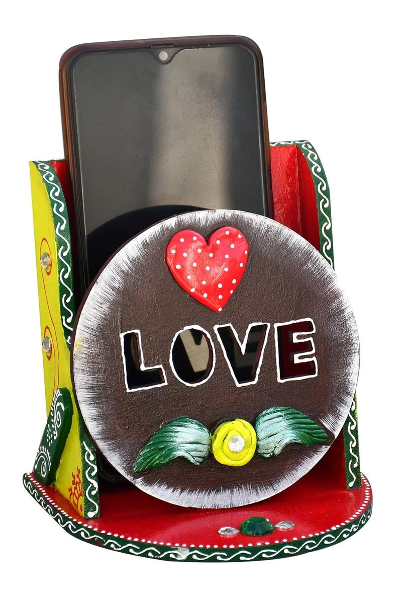 Natali Traders Gift for Friends-Wooden Decorative Mobile Stand-Gift for Boys-Girls-Valentine Day Gift-Birthday Gift - Image 3