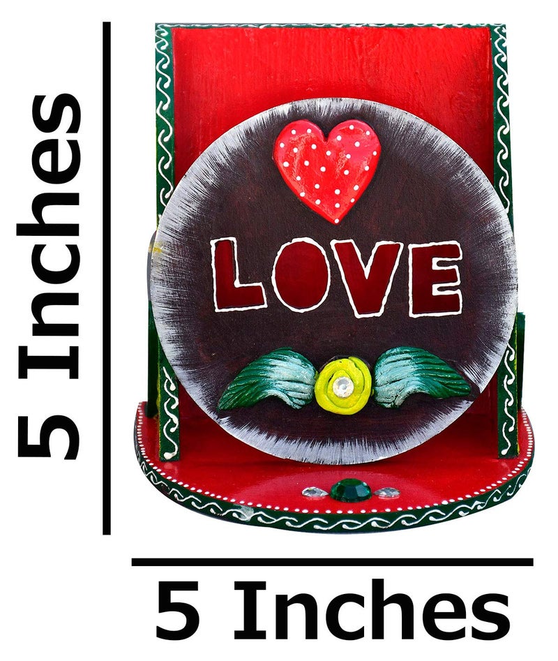 Natali Traders Gift for Friends-Wooden Decorative Mobile Stand-Gift for Boys-Girls-Valentine Day Gift-Birthday Gift - Image 2
