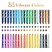 MG 36 Colors Solid Tempera Paint Sticks Washable Nontoxic Quick Drying Works Great on Paper Wood Glass Ceramic Canvas Paint for artists - Image 4