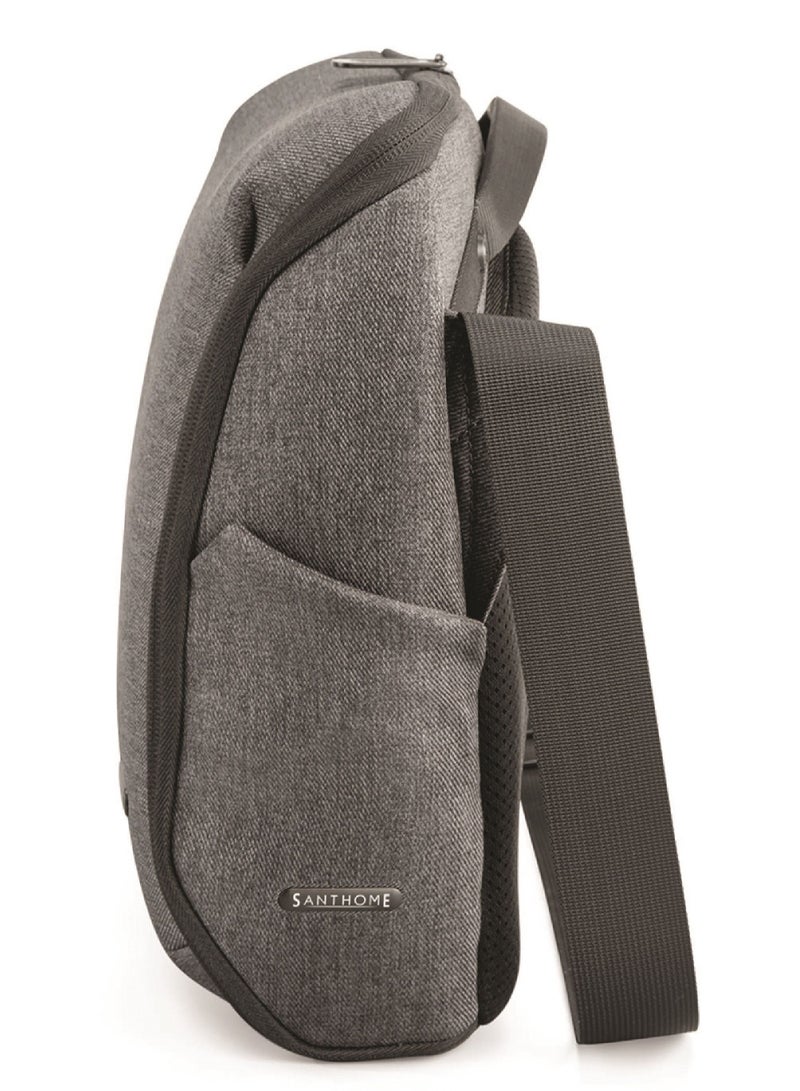 SANTHOME Laptop Casual Cross Body Canvas Messenger Bag  - Image 5