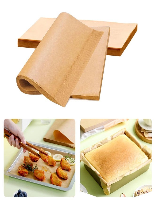itechpanda 150 Pcs Parchment Paper Baking Sheets 12 x 16 Inch Precut Non-Stick Parchment Sheets Unbleached Baking Paper for Baking Bread Cooking Cake Grilling Air Fryer Steaming Home Kitchen - Image 1