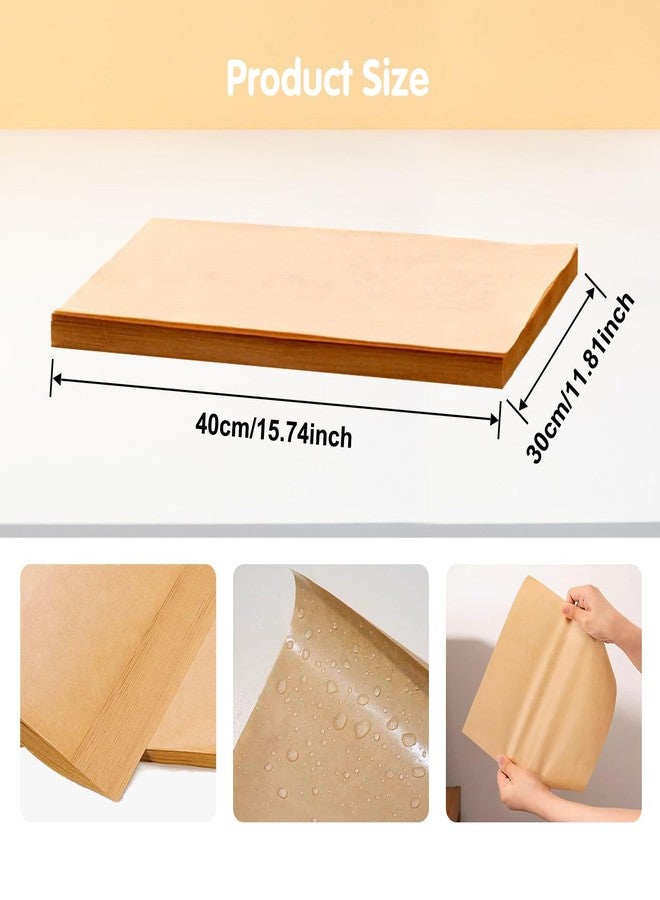 itechpanda 150 Pcs Parchment Paper Baking Sheets 12 x 16 Inch Precut Non-Stick Parchment Sheets Unbleached Baking Paper for Baking Bread Cooking Cake Grilling Air Fryer Steaming Home Kitchen - Image 2
