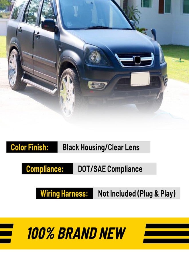 AUTOFREE Fog Lights for Honda CRV 2002-2004 with 9006 12V51W Bulbs Fog Lamps Replacement Included Wiring Kits & Switch- 1 Pair (Clear Lens) - Image 2