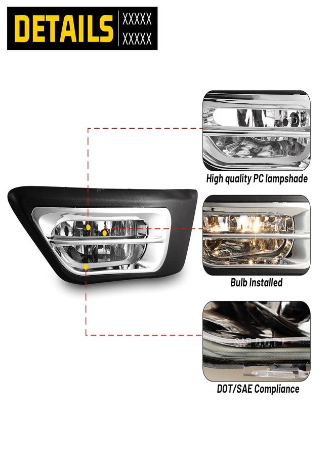 AUTOFREE Fog Lights for Honda CRV 2002-2004 with 9006 12V51W Bulbs Fog Lamps Replacement Included Wiring Kits & Switch- 1 Pair (Clear Lens) - Image 5