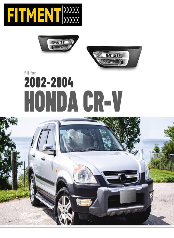AUTOFREE Fog Lights for Honda CRV 2002-2004 with 9006 12V51W Bulbs Fog Lamps Replacement Included Wiring Kits & Switch- 1 Pair (Clear Lens) - Image 3