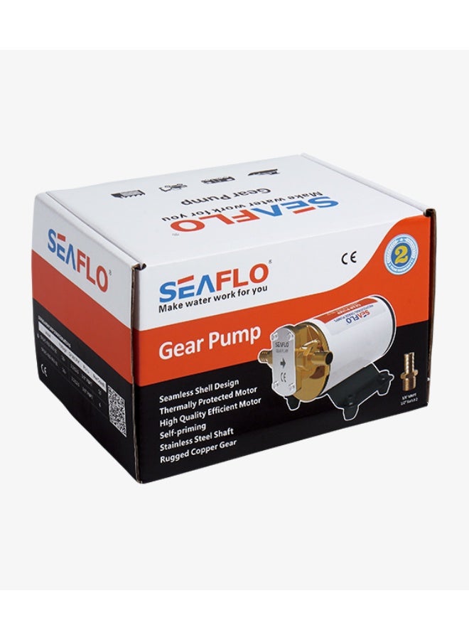 SEAFLO 3.2GPM Oil Gear Pump 12V 24V Self Priming Oil Transfer Pump 12LPM - Image 2