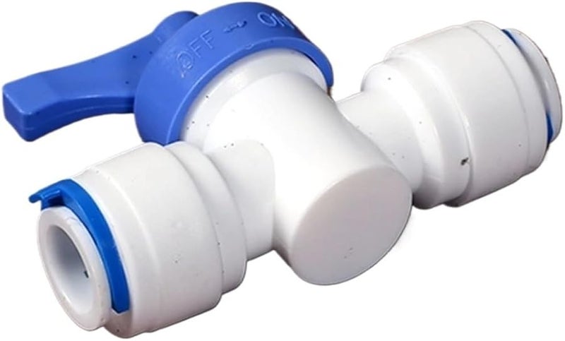 3 8 بوصة صمام كروي موصل سريع من POM لفلتر مياه التناضح العكسي - Image 2