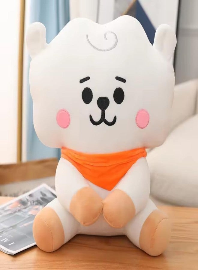 TechMax Solution White Cute Love Soft Plush Toys, Soft Love Pillow - Image 5