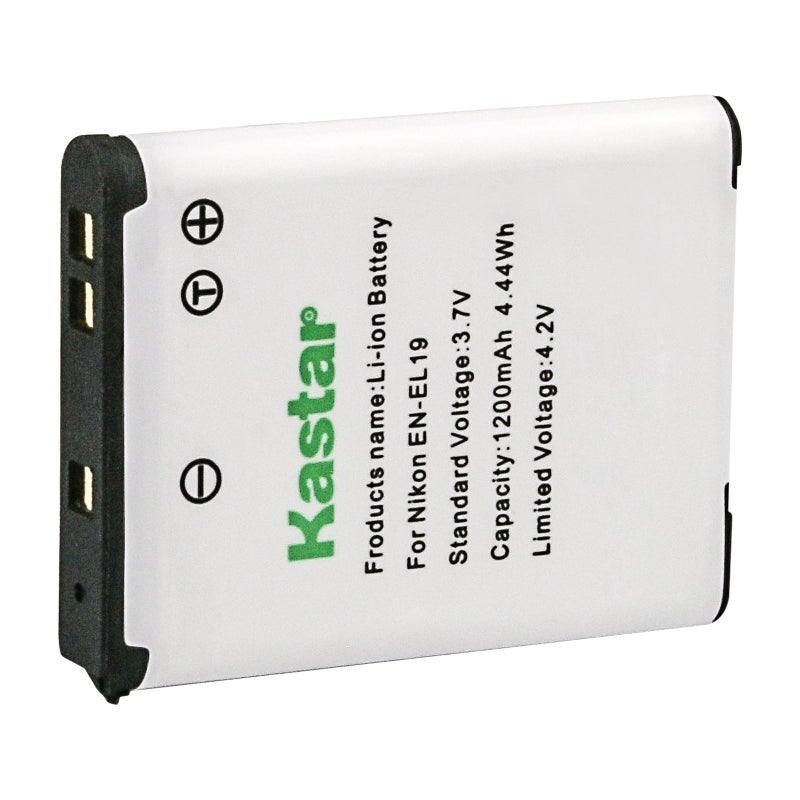 Kastar EN-EL19 Rechargeable Li-Ion Battery for Nikon Coolpix S7000 S3700 S6800 S3600 S5300 S6500 S6900 S33 S3100 S2900 S2800 S32 S3300 S3500 S5200 S4300 S4100 Cameras - Image 5