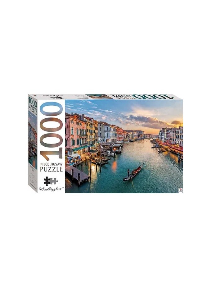 Mindbogglers Grand Canal, Italy 1000-Piece Jigsaw Puzzle – Mindbogglers Collection for Fun and Relaxation - Image 2