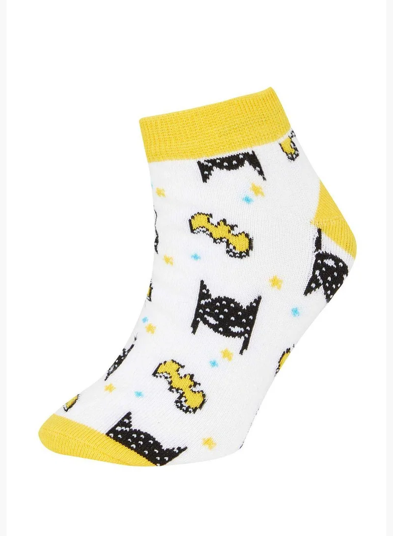 DeFacto Boy Batman Licensed Cotton 3 Pack Short Socks