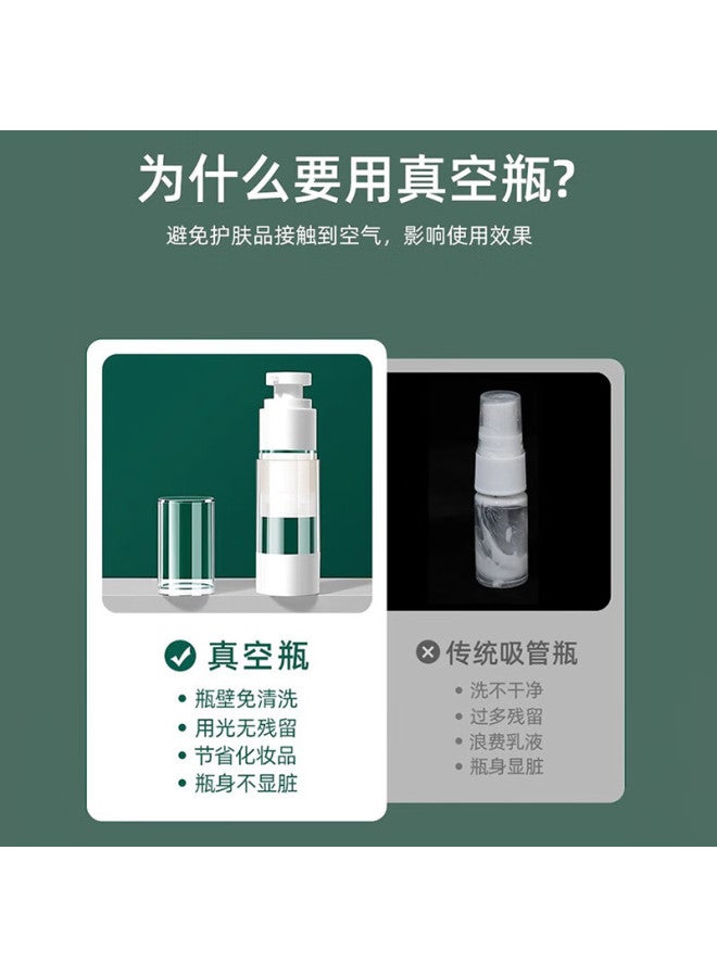 Keqi Vacuum Pressed Pump Bottle For Cosmetics Lotion Travel Portable 30ml - Image 2