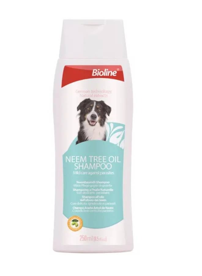 Bioline Neem Tree Oil Dog Shampoo 250ml - Image 1