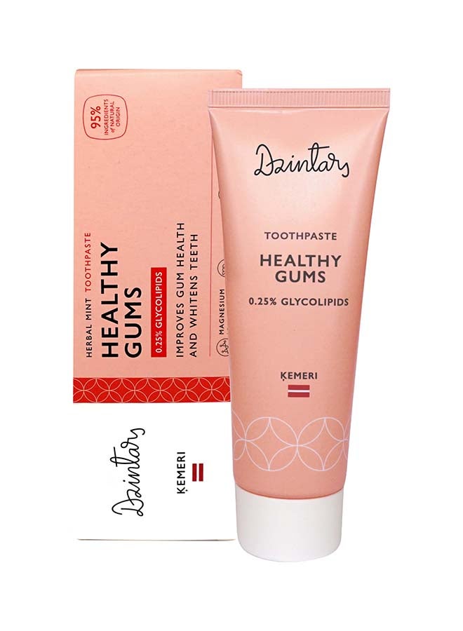 Dzintars Healthy Gums Toothpaste Ķemeri 75ml - Image 2