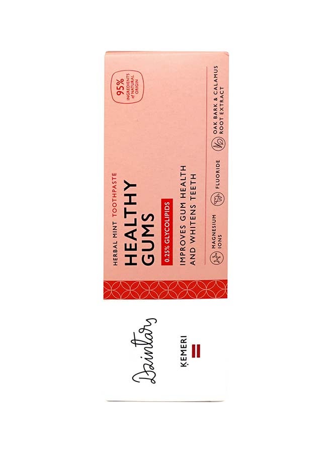 Dzintars Healthy Gums Toothpaste Ķemeri 75ml - Image 3