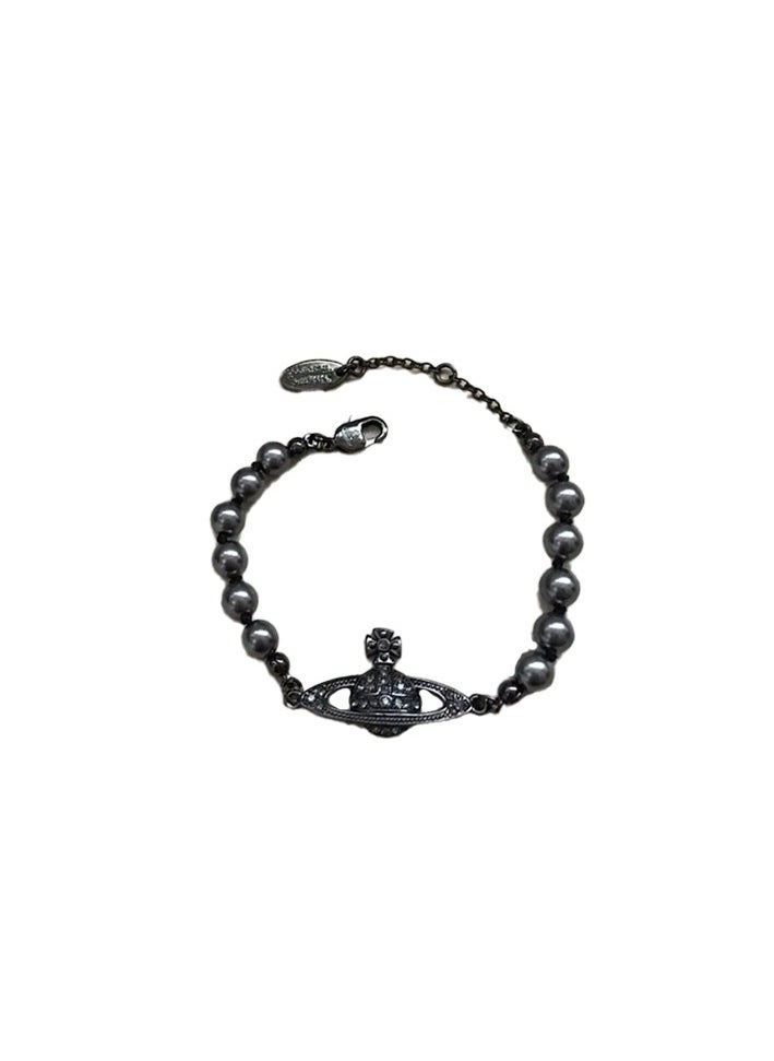 Vivienne Westwood Vivienne Westwood Classic Saturn Pearl Bracelet 