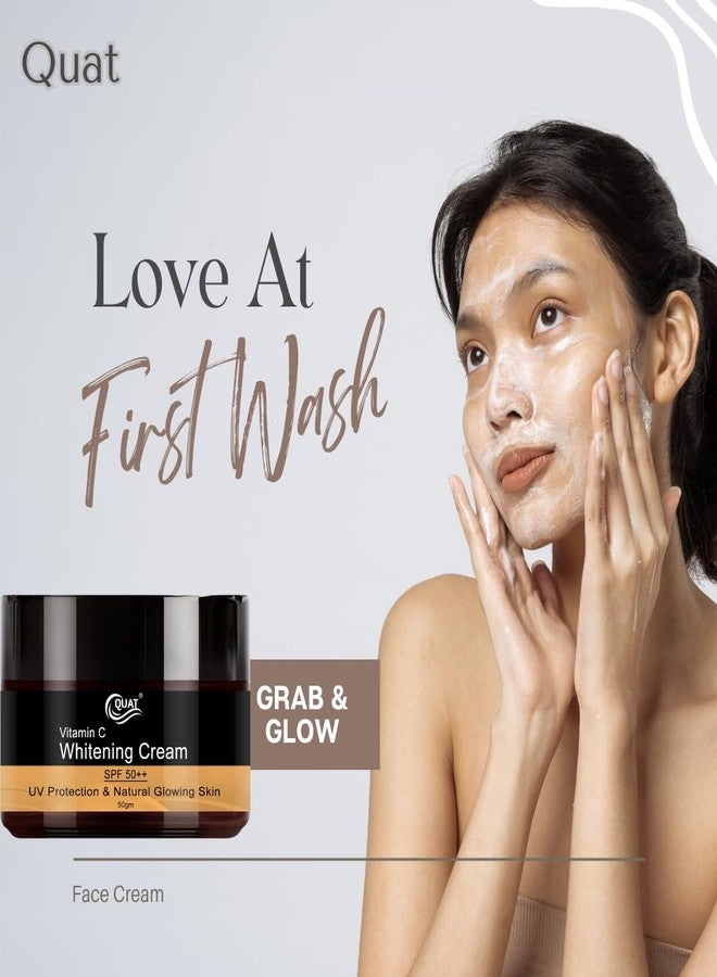 QUAT Vitamin C Cream For Brighten, Renew, Hydrate,Correct Wrinkles & Spots (50 g) - Image 2