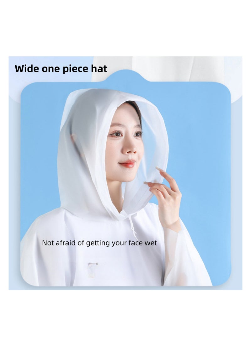 NOVOLAN Disposable Raincoat Portable Adult Thickened Travel Children Amusement Park Compressed Card Raincoat, Full Week Color Variety, Easy to Wear & Remove, Intensified Durability, 7-Piece Set - Image 5