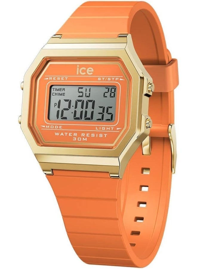 Ice Watch ساعة آيس ووتش آيس ديجيت ريترو - مشمش مهروس - صغيرة - Image 1