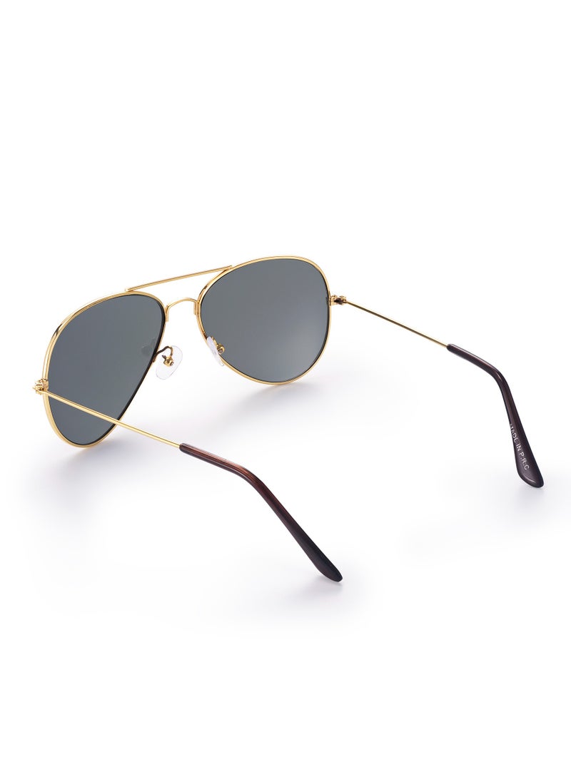 Sunglasses By SYT Black Lens Color Aviator Design