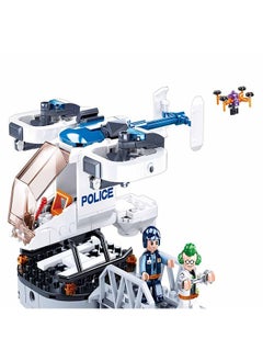 Sluban Sluban - Police Manhunt On Highway Bricks Set 264 Pieces - M38-B0825  - Image 3