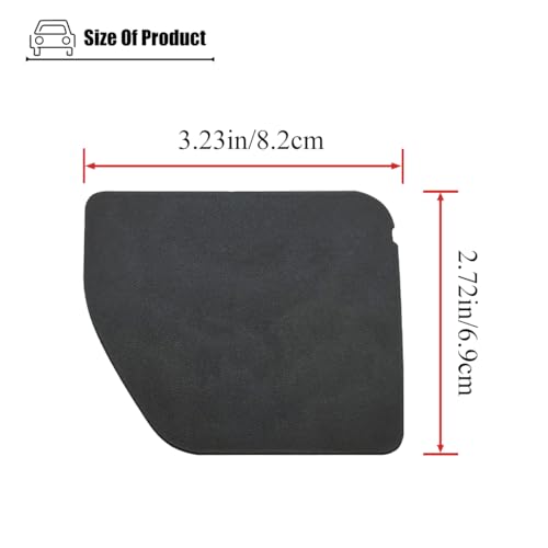 LXROAR01 Interior Door Handle Trim Cap Front Driver Side Compatible with Silverado Sierra 1500 2500 HD 3500 HD 2019 2020 2021 2022 2023 2024 2025, for 84630349 - Image 2