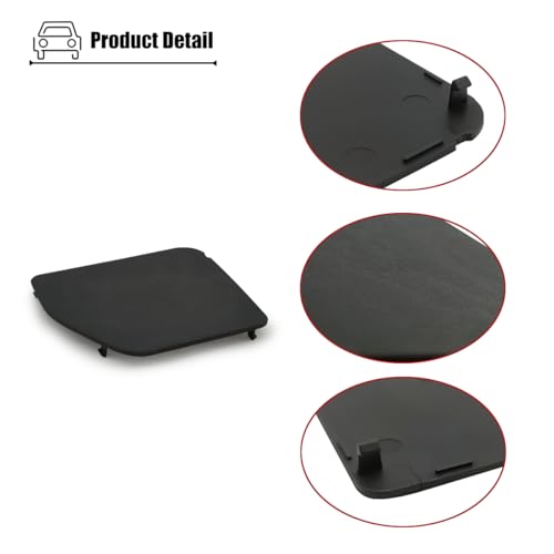 LXROAR01 Interior Door Handle Trim Cap Front Driver Side Compatible with Silverado Sierra 1500 2500 HD 3500 HD 2019 2020 2021 2022 2023 2024 2025, for 84630349 - Image 5